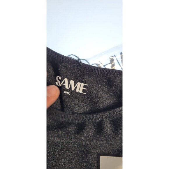 SAME Los Angeles Bottom Swim  Womens Solid 90s Size XXL Black - Picture 3 of 6